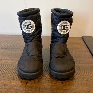 Dolce & gabbana black ankle winter boots